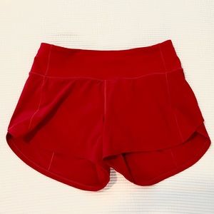 Lululemon Speed Up 4’ Mid-Rise Short